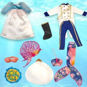 1992 The Little Mermaid Ariel & Prince Eric Tyco/Disney Lot